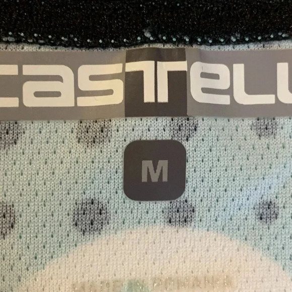 Castelli Men's Global Sports & Inclusion Geometric Day Short Sleeve Jersey SZ M - Picture 7 of 11